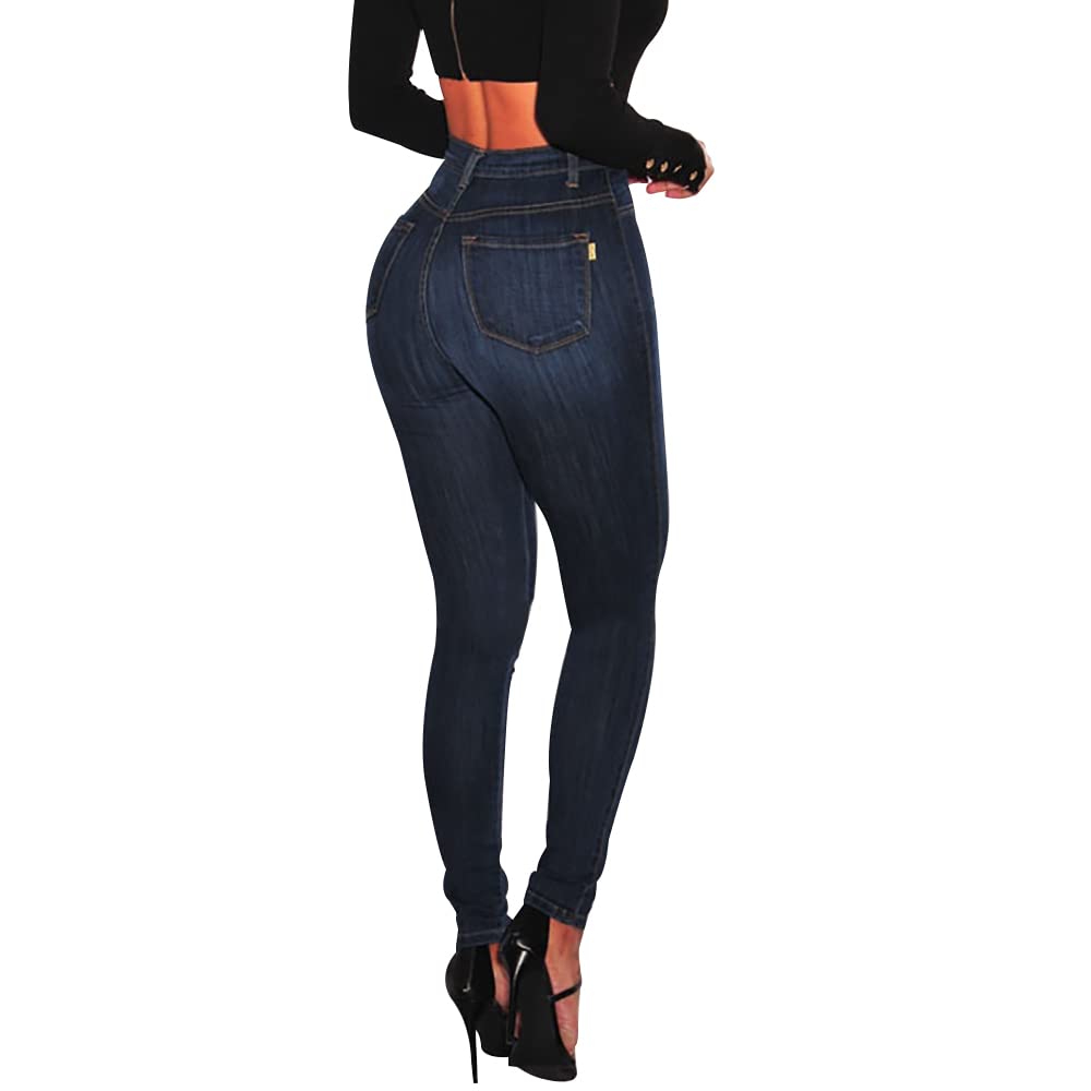 Cookies Womens Curvy High Waist Stretch Butt Lifting Jeans
