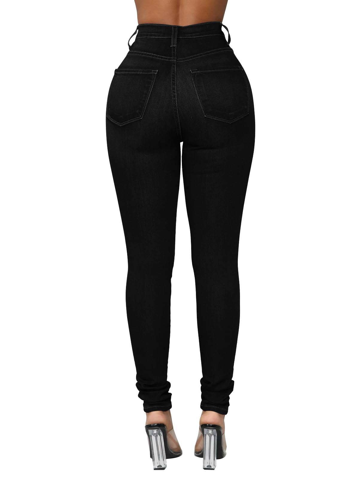 Cookies Womens Curvy High Waist Stretch Butt Lifting Jeans