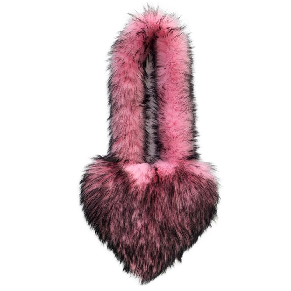 Cookies Heart Shaped Furry Purse for Women Large Soft Shoulder Bag Fluffy Faux Fur Trendy Y2K Girls Handbag