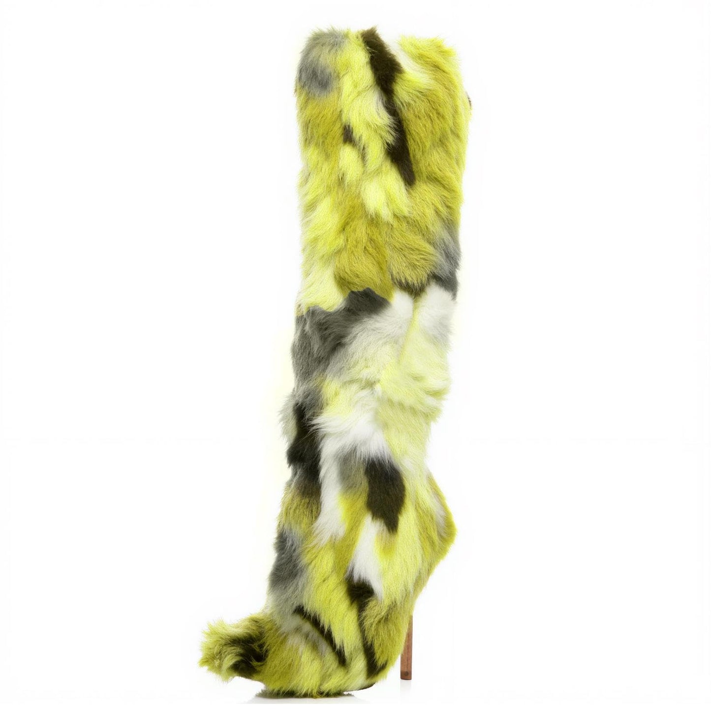 Cookies Knee High Boots Faux Fur Boots