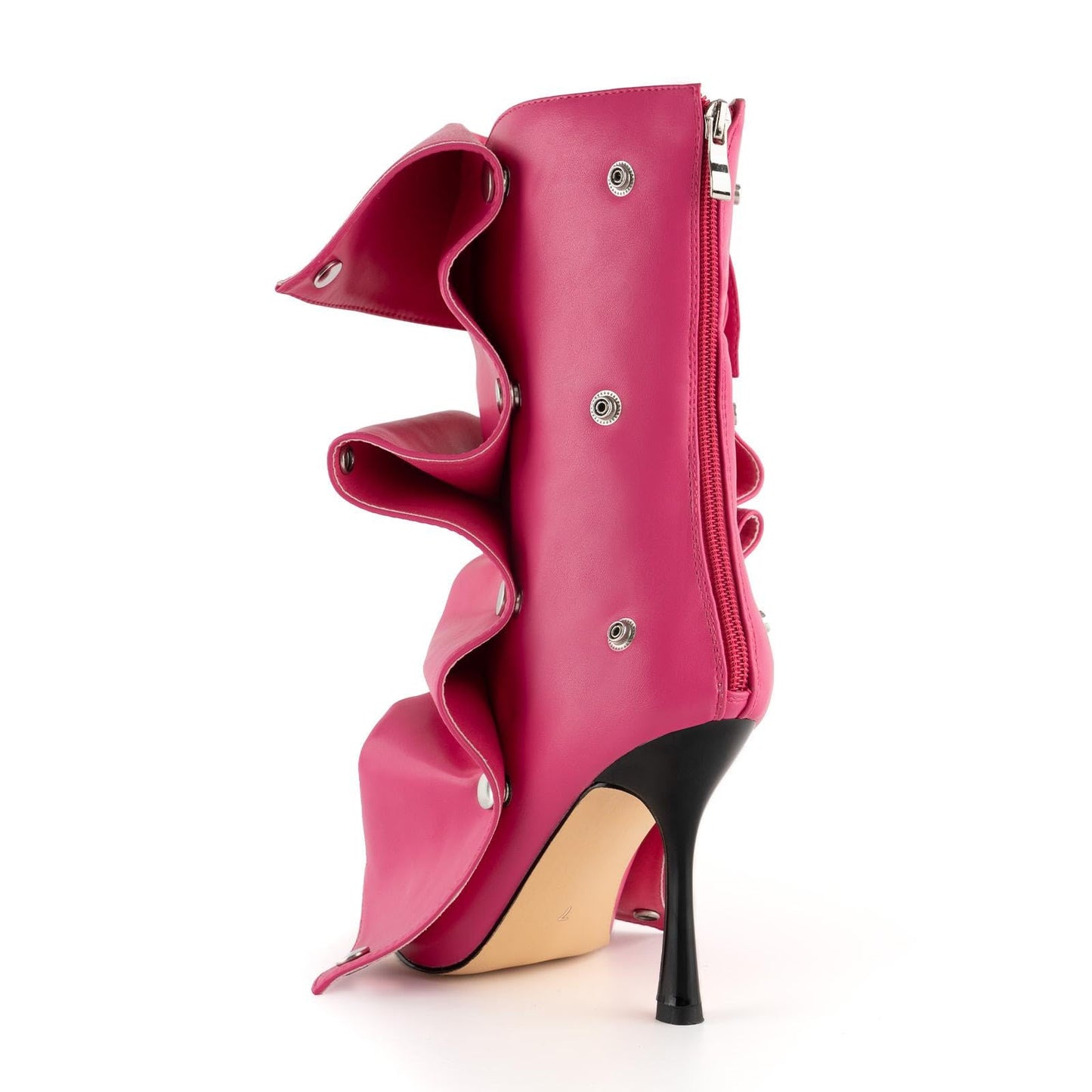 Womens Stiletto High Heel Ankle Boots Sexy Pointed Toe Short Bootie 2.75 Inches Heels Boots Party Shark Boots