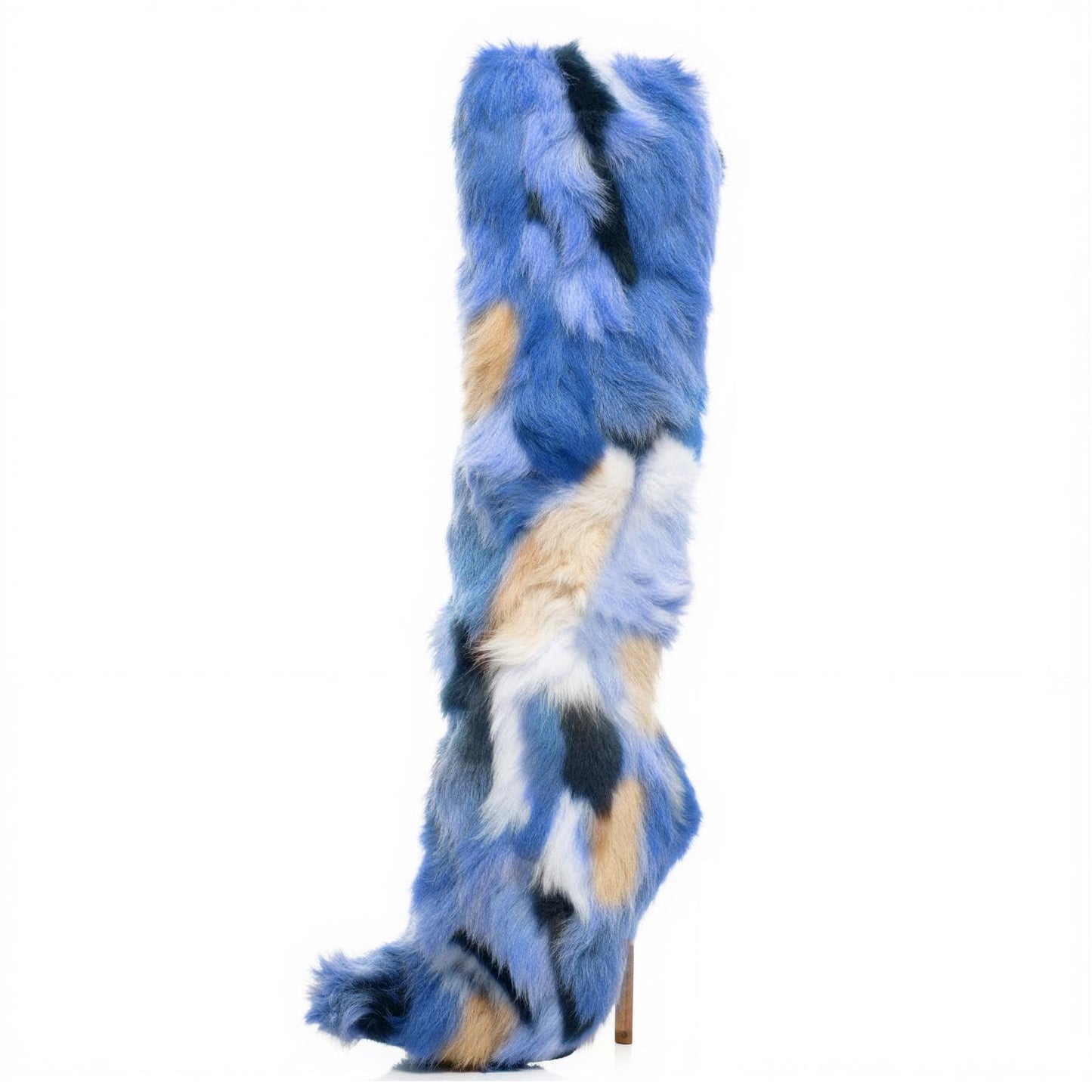 Cookies Knee High Boots Faux Fur Boots