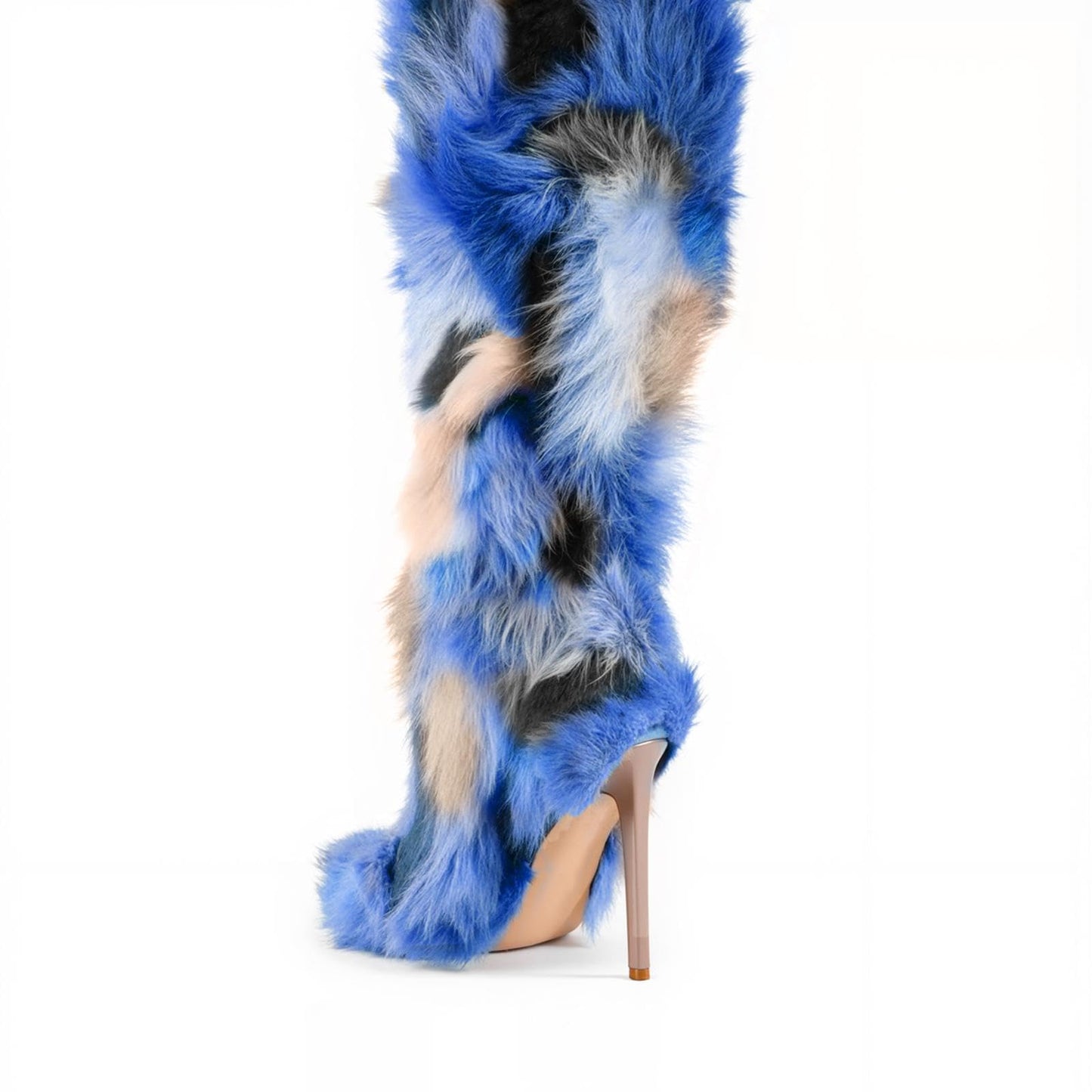 Cookies Knee High Boots Faux Fur Boots