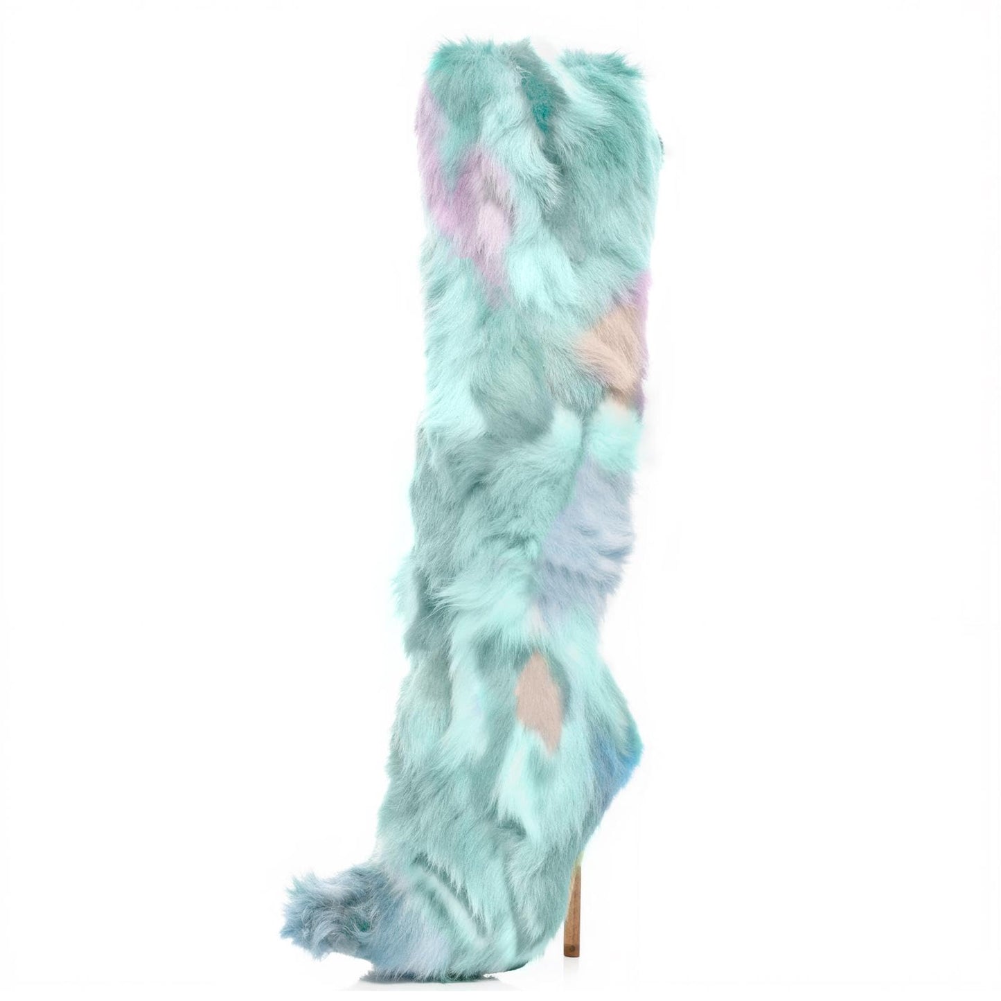 Cookies Knee High Boots Faux Fur Boots