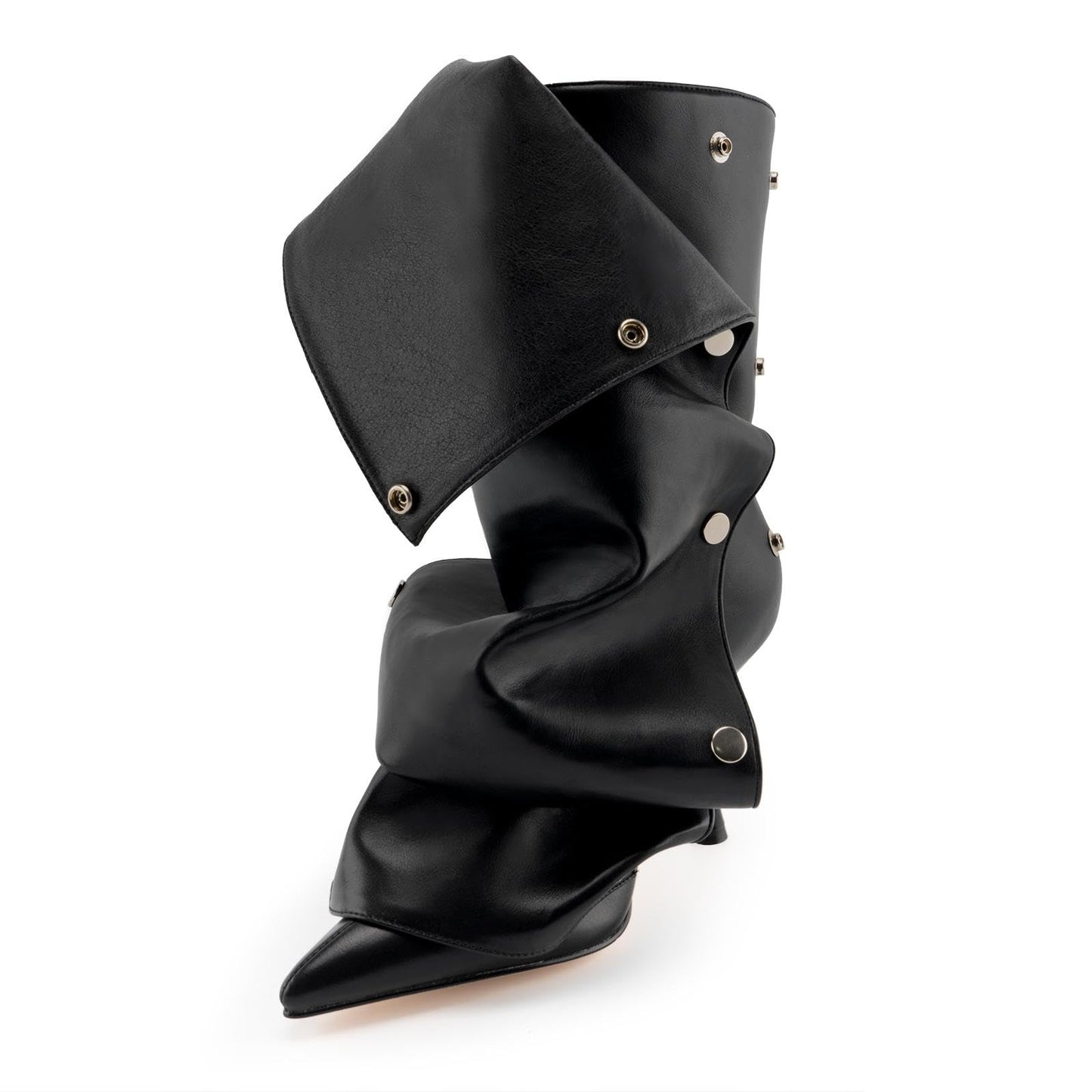 Womens Stiletto High Heel Ankle Boots Sexy Pointed Toe Short Bootie 2.75 Inches Heels Boots Party Shark Boots