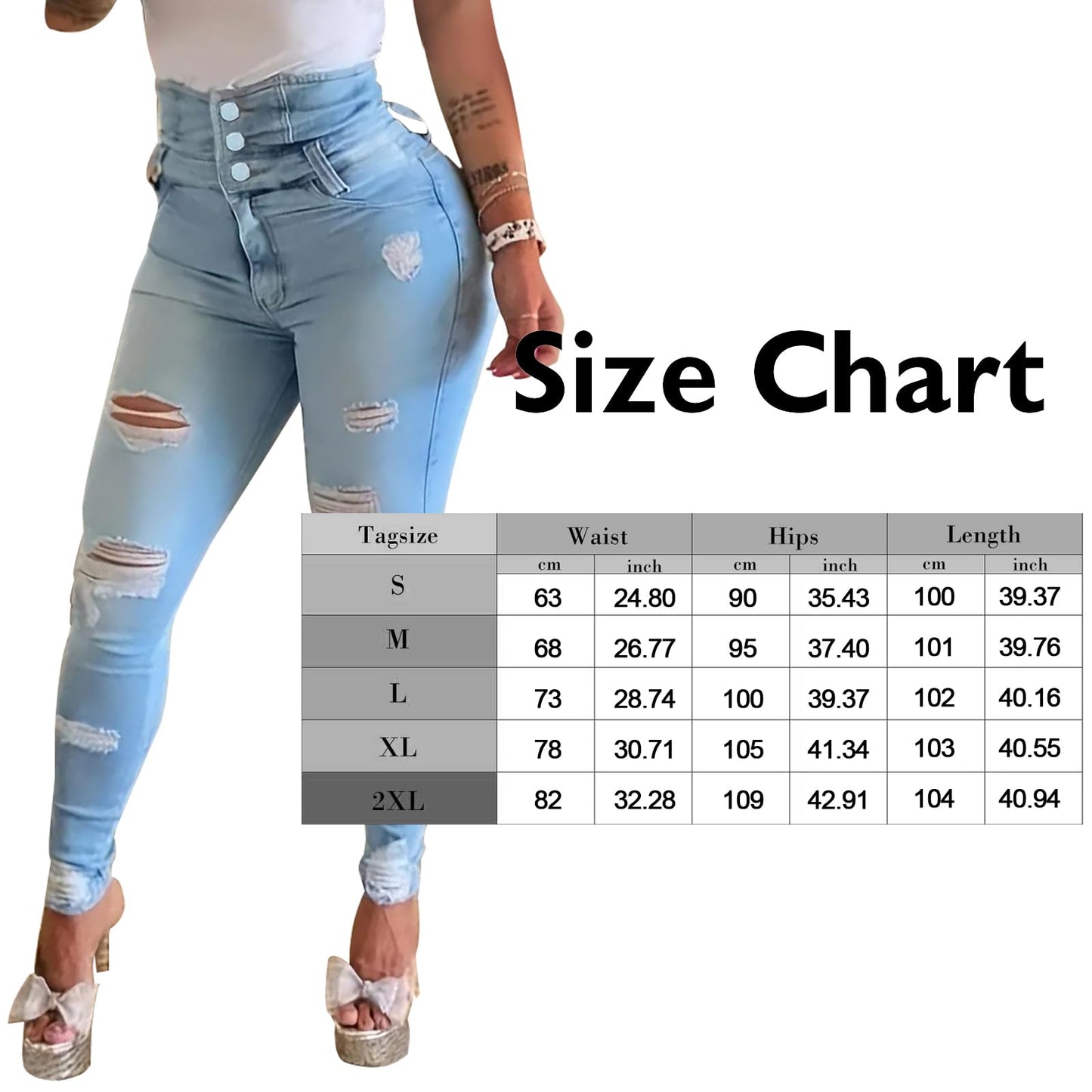 Cookies Womens Curvy High Waist Stretch Butt Lifting Jeans