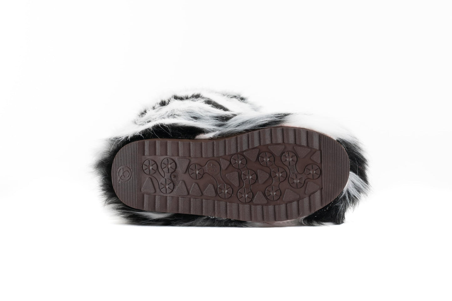 Cookies Women's Faux Fur Boot Furry Fluffy Round Toe Suede Winter Comfy Plush Warm Short Outdoor Indoor Flat Shoes Knee-High Boots