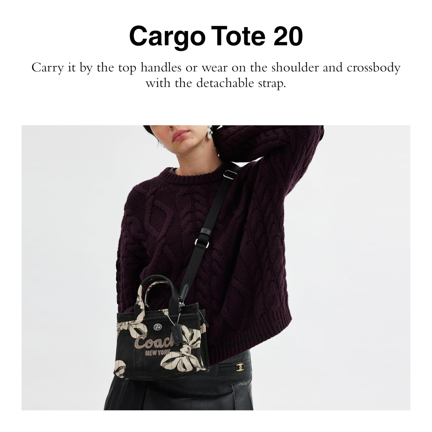 Coach Cargo Tote 20