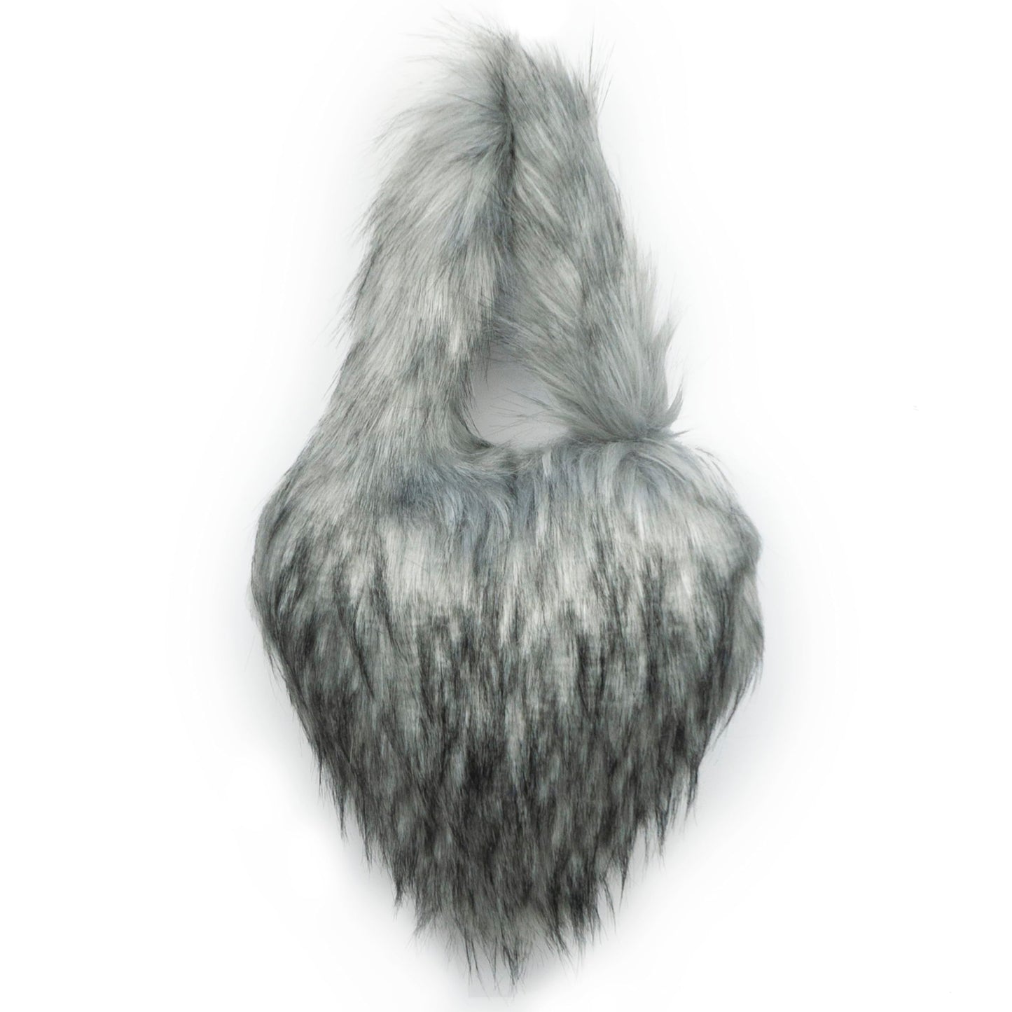 Cookies Heart Shaped Furry Purse for Women Large Soft Shoulder Bag Fluffy Faux Fur Trendy Y2K Girls Handbag