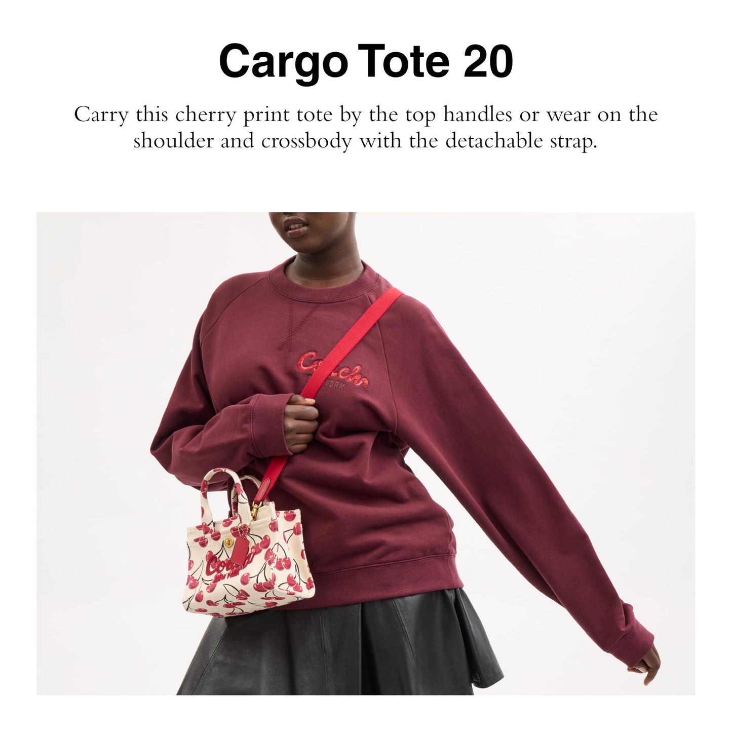Coach Cargo Tote 20