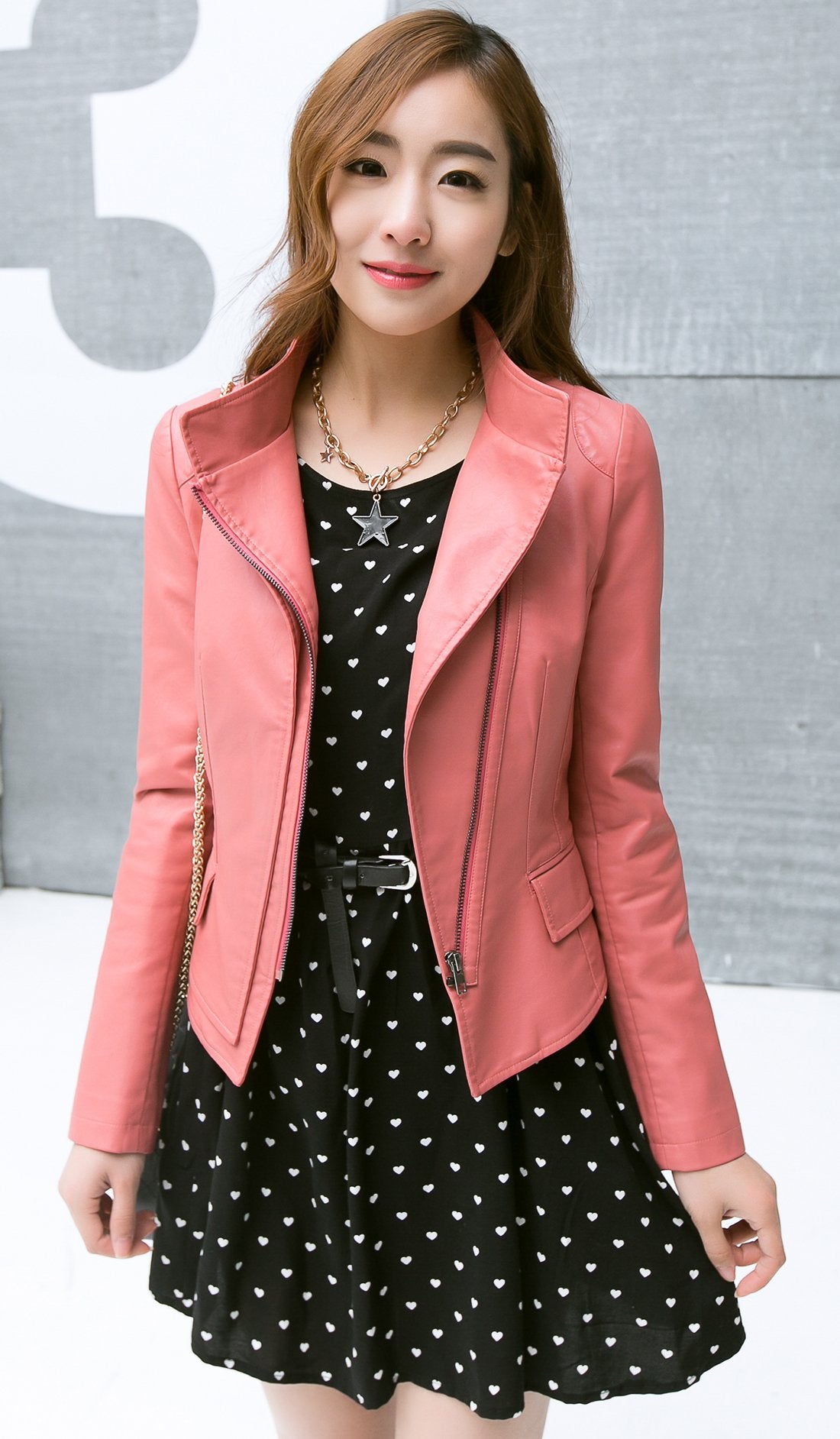 Cookies Women's Stylish Oblique Zip Jacket