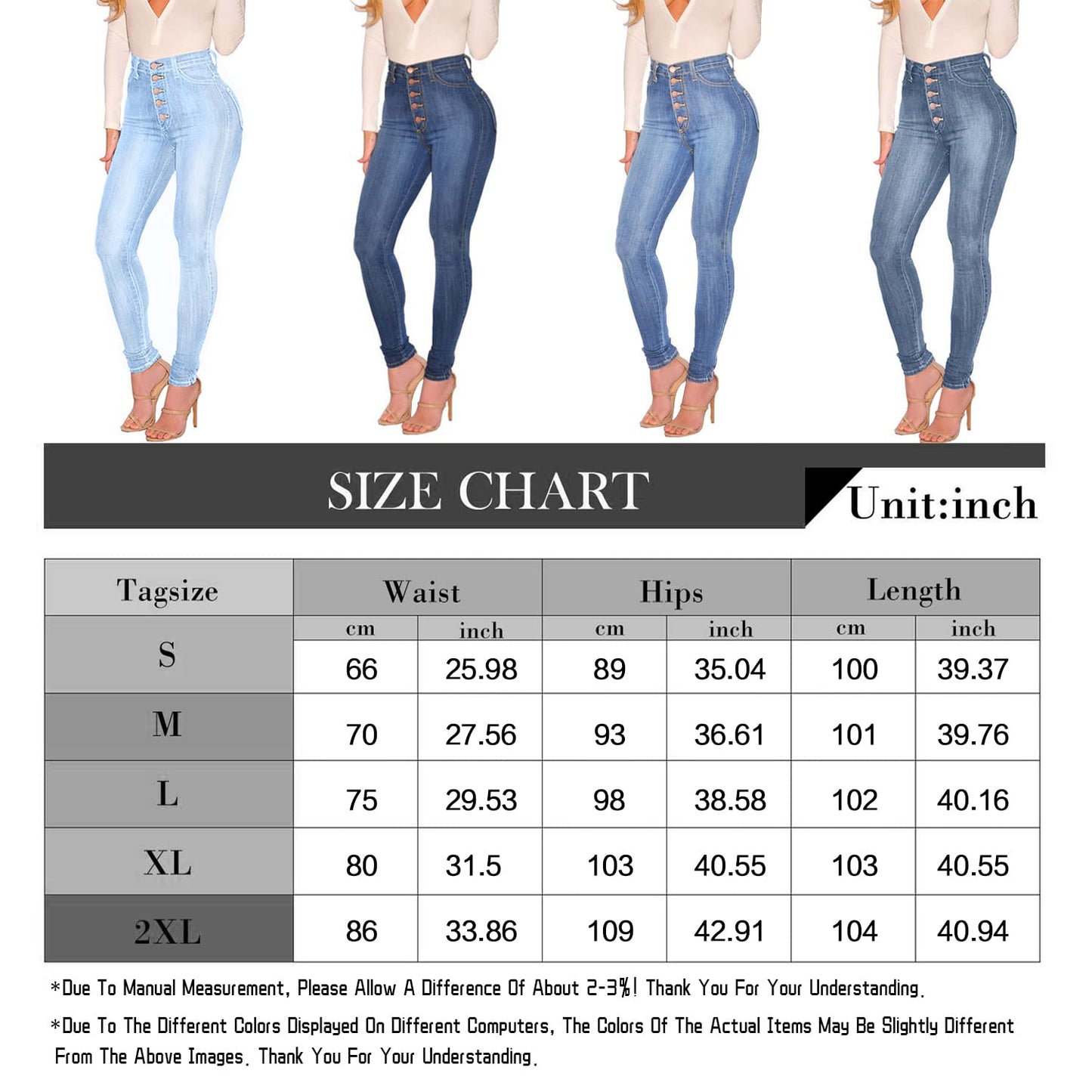 Cookies Womens Curvy High Waist Stretch Butt Lifting Jeans