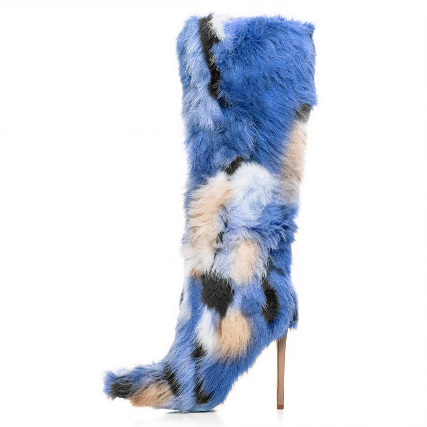 Cookies Knee High Boots Faux Fur Boots
