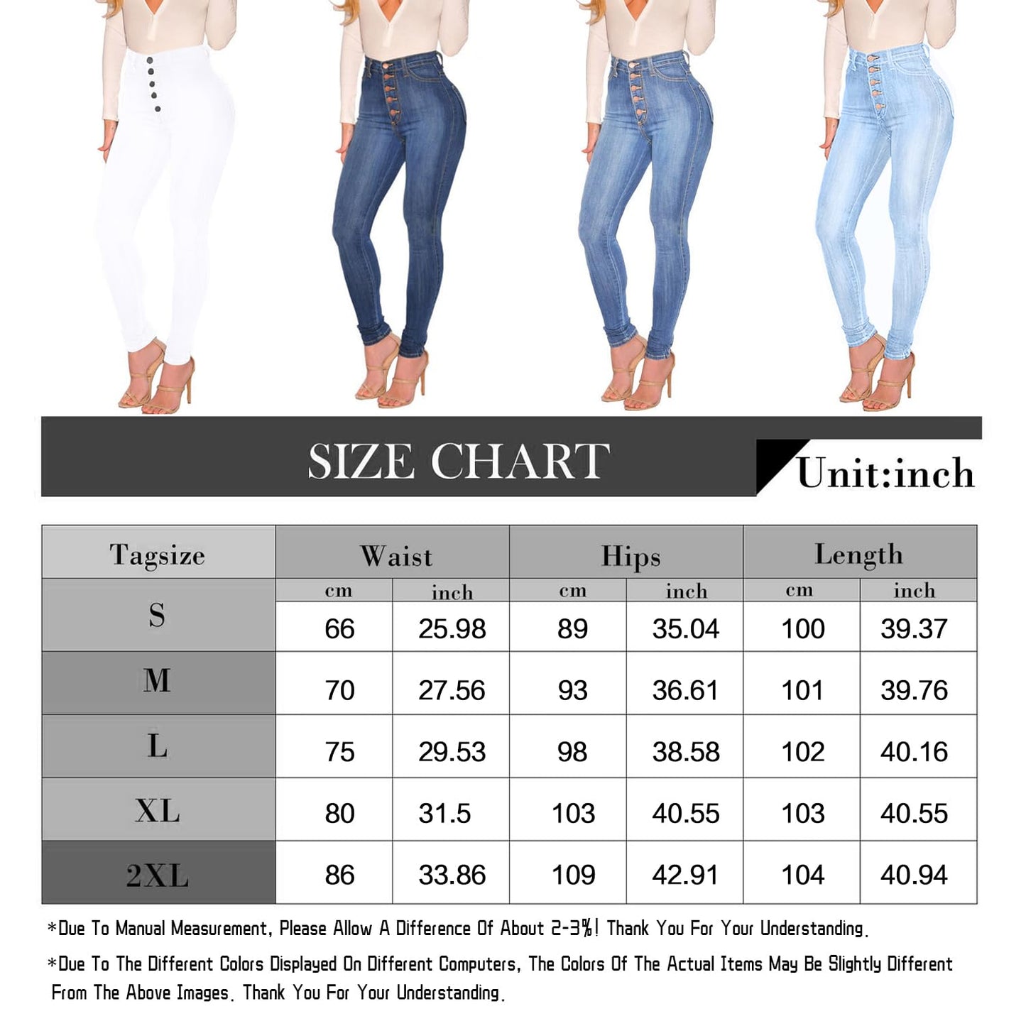 Cookies Womens Curvy High Waist Stretch Butt Lifting Jeans