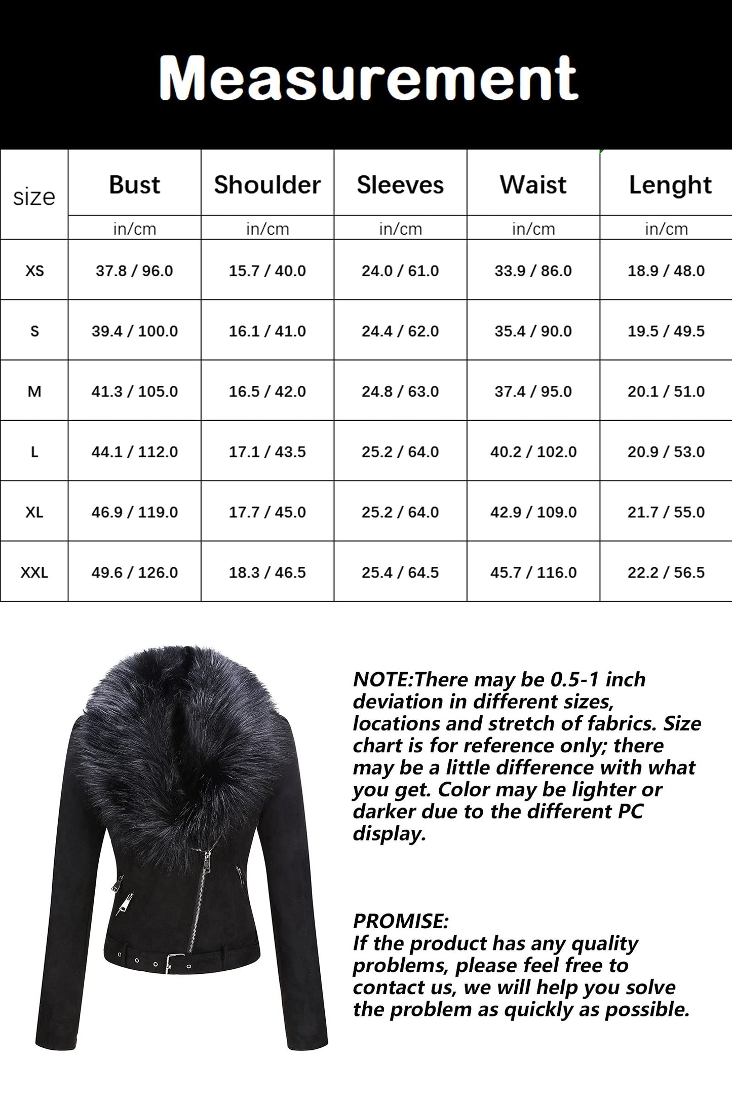 Cookies Women Faux Leather Suede Jacket Moto Biker Coat