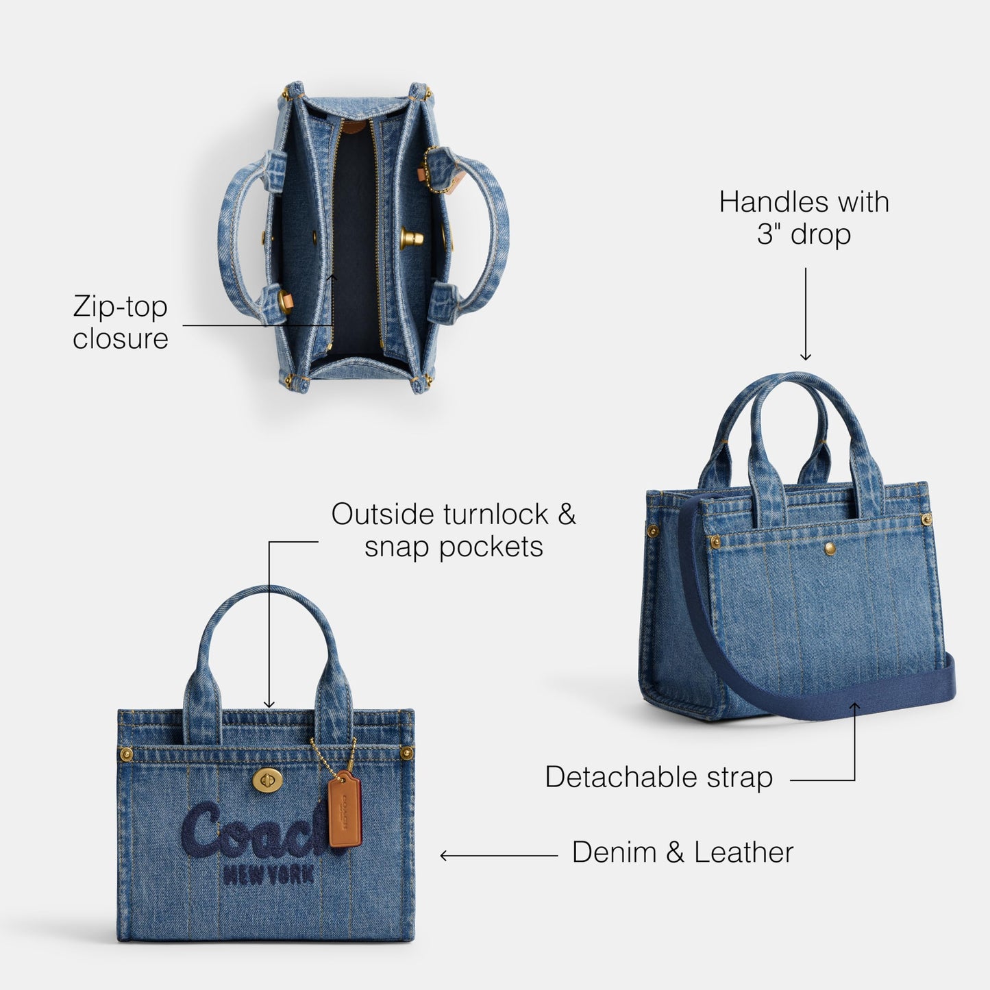 Coach Cargo Tote 20
