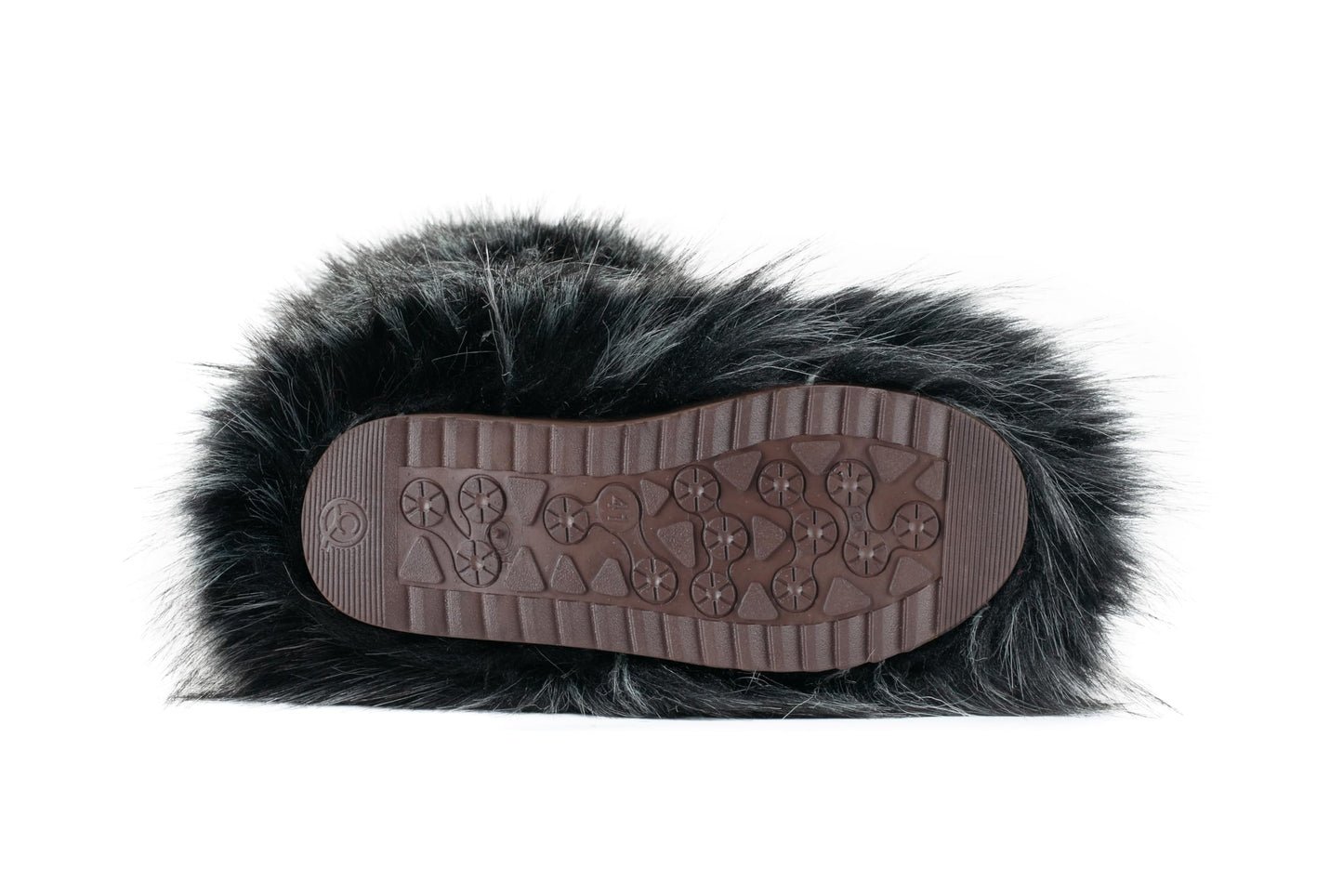 Cookies Women's Faux Fur Boot Furry Fluffy Round Toe Suede Winter Comfy Plush Warm Short Outdoor Indoor Flat Shoes Knee-High Boots