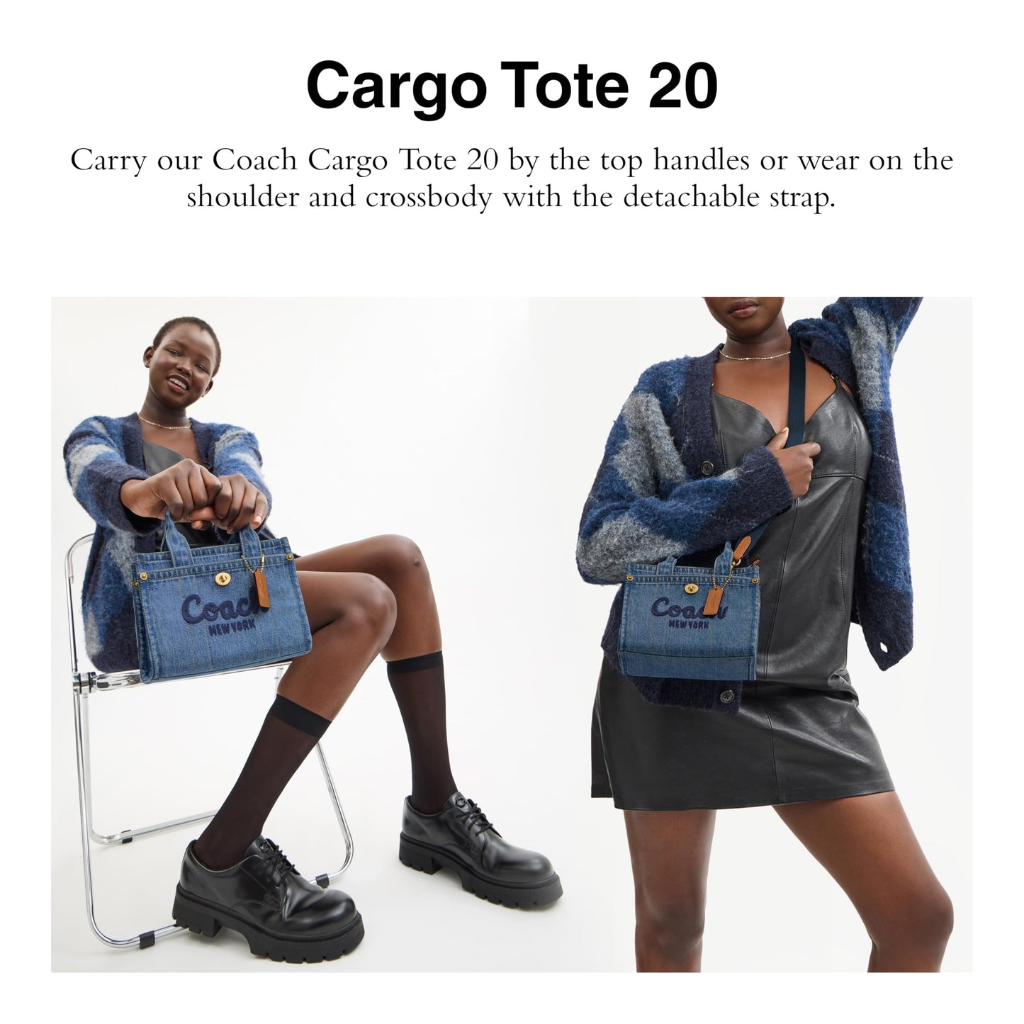Coach Cargo Tote 20