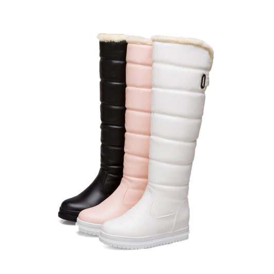 (Copy) Cookies leather boots platform platform boots