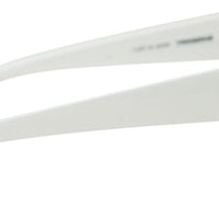 Rectangle Sunglasses Silver Burberry Lens
