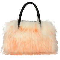 Furry Tote Bag for Women Fuzzy Faux Fur Large Tote Handbag Cute Soft Fluffy Purse Ladies Satchel