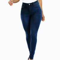 Cookies Womens Curvy High Waist Stretch Butt Lifting Jeans