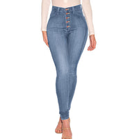 Cookies Womens Curvy High Waist Stretch Butt Lifting Jeans