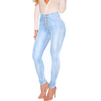Cookies Womens Curvy High Waist Stretch Butt Lifting Jeans