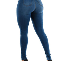 Cookies Womens Curvy High Waist Stretch Butt Lifting Jeans