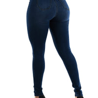 Cookies Womens Curvy High Waist Stretch Butt Lifting Jeans
