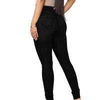 Cookies Womens Curvy High Waist Stretch Butt Lifting Jeans