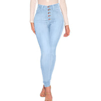 Cookies Womens Curvy High Waist Stretch Butt Lifting Jeans