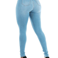 Cookies Womens Curvy High Waist Stretch Butt Lifting Jeans