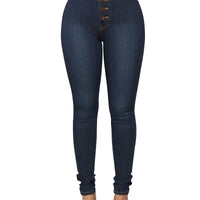 Cookies Womens Curvy High Waist Stretch Butt Lifting Jeans