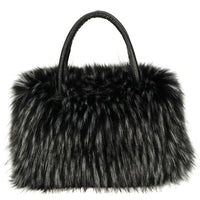 Furry Tote Bag for Women Fuzzy Faux Fur Large Tote Handbag Cute Soft Fluffy Purse Ladies Satchel