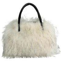 Furry Tote Bag for Women Fuzzy Faux Fur Large Tote Handbag Cute Soft Fluffy Purse Ladies Satchel