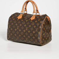 Louis Vuitton Women's Pre-Loved Speedy 30 Handbag Monogram