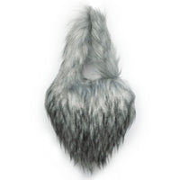 Cookies Heart Shaped Furry Purse for Women Large Soft Shoulder Bag Fluffy Faux Fur Trendy Y2K Girls Handbag