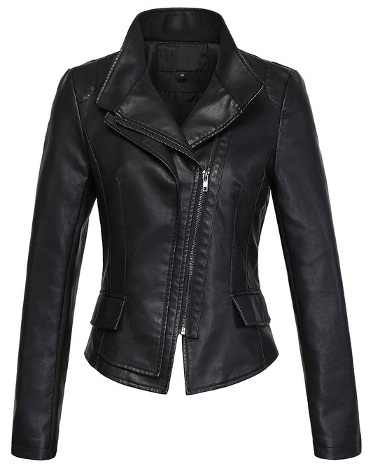 Cookies Women's Stylish Oblique Zip Jacket