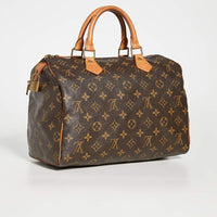 Louis Vuitton Women's Pre-Loved Speedy 30 Handbag Monogram