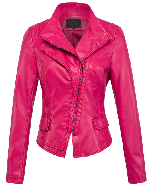 Cookies Women's Stylish Oblique Zip Jacket