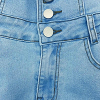 Cookies Womens Curvy High Waist Stretch Butt Lifting Jeans