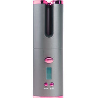 Rechargeable Automatic Hair Curler Women Portable Hair Curling Iron LCD Display Ceramic Curly Rotating Curling Wave Styer