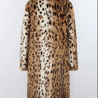 Catty Fur Leopard Coat