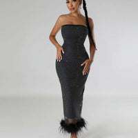 Feather Soft Maxi Dress