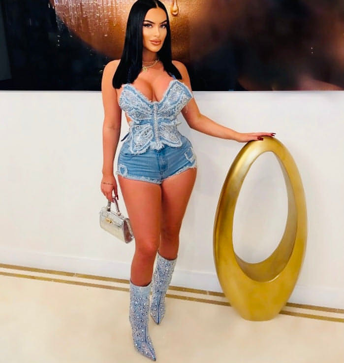 Desert Butterfly Two Piece Denim Set