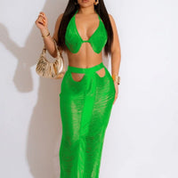 Stop The Press Skirt Set