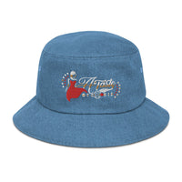 Denim Bucket Hat Black