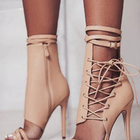 Lace Up Ankle Boots