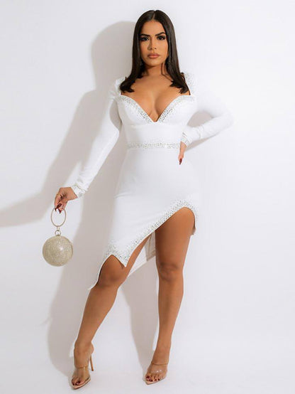 Diamond Glow Party Dress